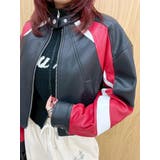 エンブレムドッキングバイカーブルゾン【セットアップ着用可能】 | EVRIS | 詳細画像41 