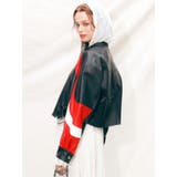 エンブレムドッキングバイカーブルゾン【セットアップ着用可能】 | EVRIS | 詳細画像5 