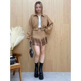 フェイクスウェードボリュームショートブルゾン【セットアップ着用可能】 | EVRIS | 詳細画像14