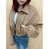 フェイクスウェードボリュームショートブルゾン【セットアップ着用可能】 | EVRIS | 詳細画像15