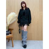 フェイクスウェードボリュームショートブルゾン【セットアップ着用可能】 | EVRIS | 詳細画像22