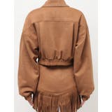 フェイクスウェードボリュームショートブルゾン【セットアップ着用可能】 | EVRIS | 詳細画像26