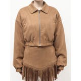 フェイクスウェードボリュームショートブルゾン【セットアップ着用可能】 | EVRIS | 詳細画像36 