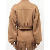 フェイクスウェードボリュームショートブルゾン【セットアップ着用可能】 | EVRIS | 詳細画像38 