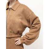 フェイクスウェードボリュームショートブルゾン【セットアップ着用可能】 | EVRIS | 詳細画像40 