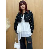 Embroideryデニムブルゾン【セットアップ着用可能】 | EVRIS | 詳細画像25 