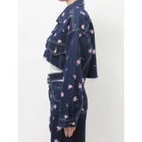 Embroideryデニムブルゾン【セットアップ着用可能】 | EVRIS | 詳細画像39 