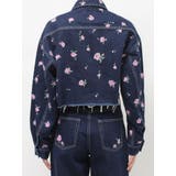 Embroideryデニムブルゾン【セットアップ着用可能】 | EVRIS | 詳細画像40 