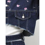 Embroideryデニムブルゾン【セットアップ着用可能】 | EVRIS | 詳細画像44 