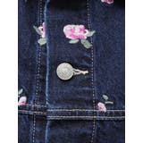 Embroideryデニムブルゾン【セットアップ着用可能】 | EVRIS | 詳細画像48 