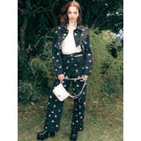 Embroideryデニムブルゾン【セットアップ着用可能】 | EVRIS | 詳細画像6 