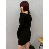 レイヤードホルターネックミニワンピース | EVRIS | 詳細画像15 