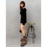 レイヤードホルターネックミニワンピース | EVRIS | 詳細画像18 