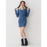 レイヤードホルターネックミニワンピース | EVRIS | 詳細画像7 