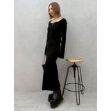 バックリボンロングニットワンピース | EVRIS | 詳細画像29