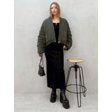 バックリボンロングニットワンピース | EVRIS | 詳細画像32