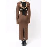 バックリボンロングニットワンピース | EVRIS | 詳細画像41