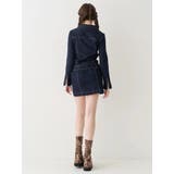 ストレッチデニムシャツミニワンピース | EVRIS | 詳細画像17 