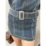 ストレッチデニムシャツミニワンピース | EVRIS | 詳細画像22 