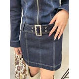 ストレッチデニムシャツミニワンピース | EVRIS | 詳細画像32 