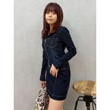 ストレッチデニムシャツミニワンピース | EVRIS | 詳細画像35 