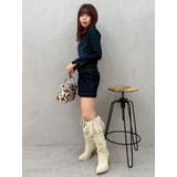 ストレッチデニムシャツミニワンピース | EVRIS | 詳細画像38 