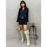 ストレッチデニムシャツミニワンピース | EVRIS | 詳細画像39 