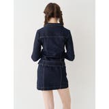 ストレッチデニムシャツミニワンピース | EVRIS | 詳細画像4 