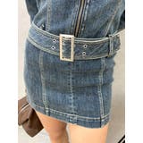 ストレッチデニムシャツミニワンピース | EVRIS | 詳細画像6 