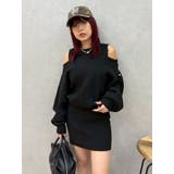 ブラック | アメスリセットアンサンブルワンピース | EVRIS