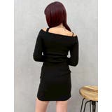 カットアウトニットミニワンピース | EVRIS | 詳細画像14 