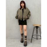 カットアウトニットミニワンピース | EVRIS | 詳細画像18 