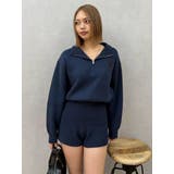 ワンポイントロゴニットロンパース | EVRIS | 詳細画像20 