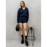 ワンポイントロゴニットロンパース | EVRIS | 詳細画像25 