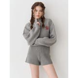 ワンポイントロゴニットロンパース | EVRIS | 詳細画像3 