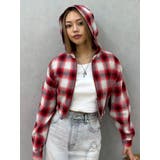 フードチェックショートシャツ | EVRIS | 詳細画像11