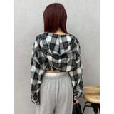 フードチェックショートシャツ | EVRIS | 詳細画像22