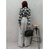 フードチェックショートシャツ | EVRIS | 詳細画像23