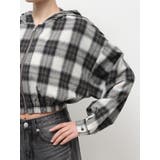 フードチェックショートシャツ | EVRIS | 詳細画像31