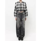 フードチェックショートシャツ | EVRIS | 詳細画像34