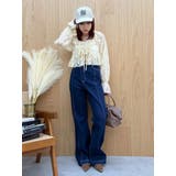 フロントリボンレースクロップドシャツ | EVRIS | 詳細画像11 