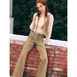 フロントリボンレースクロップドシャツ | EVRIS | 詳細画像31