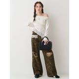 グラフィックワイドパンツ | EVRIS | 詳細画像3 