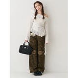 グラフィックワイドパンツ | EVRIS | 詳細画像4 