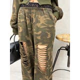 レースドッキングダメージスウェットワイドパンツ【セットアップ着用可能】 | EVRIS | 詳細画像20 