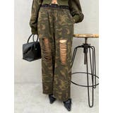 レースドッキングダメージスウェットワイドパンツ【セットアップ着用可能】 | EVRIS | 詳細画像21 