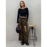 レースドッキングダメージスウェットワイドパンツ【セットアップ着用可能】 | EVRIS | 詳細画像26 