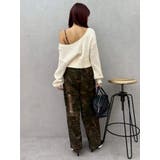 レースドッキングダメージスウェットワイドパンツ【セットアップ着用可能】 | EVRIS | 詳細画像29 