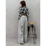 レースドッキングダメージスウェットワイドパンツ【セットアップ着用可能】 | EVRIS | 詳細画像39 