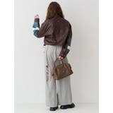 レースドッキングダメージスウェットワイドパンツ【セットアップ着用可能】 | EVRIS | 詳細画像8 